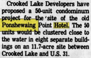Ponshewaing Hotel - Aug 1989 Article (newer photo)